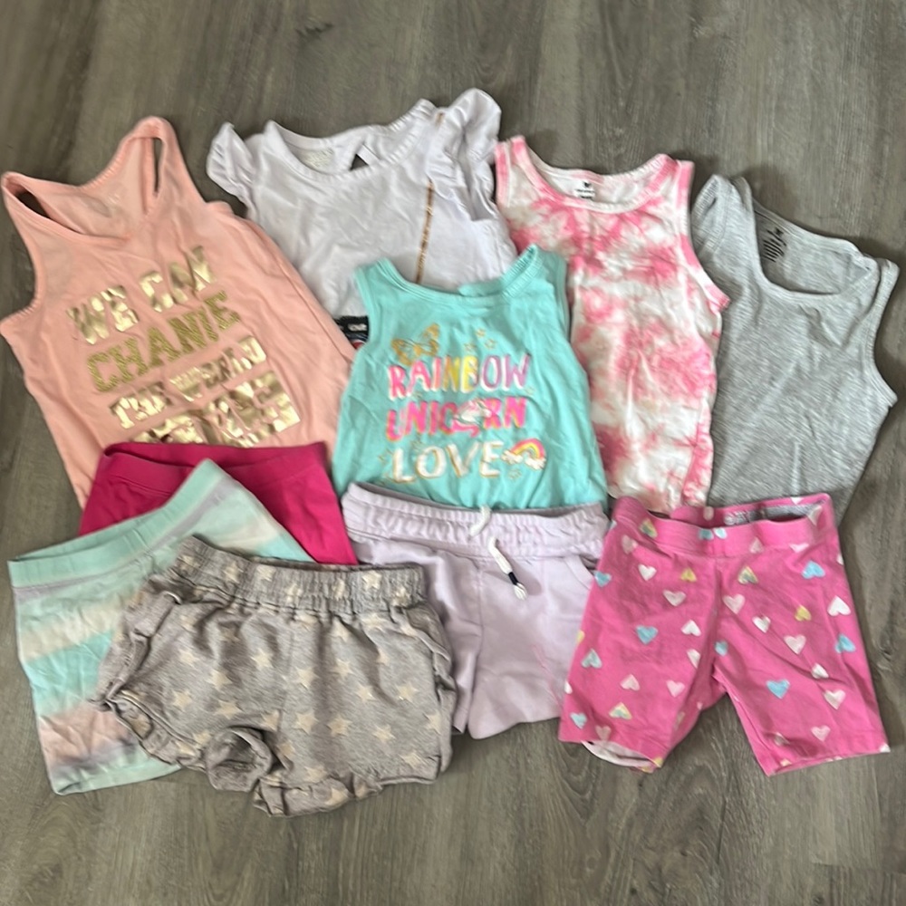 Lot of little girls clothing